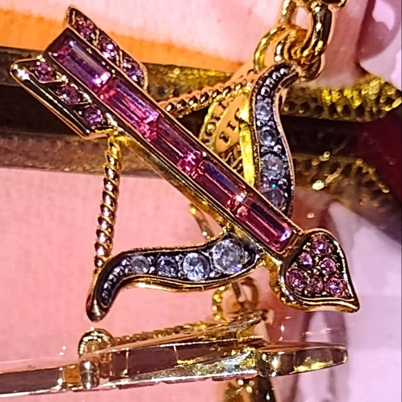Juicy Couture Cupid's 💘 Arrow Charm Matching 🗝️ Ring Never Removed from